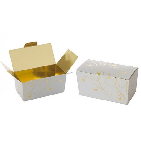 Ballotin fête Blanc/or - Lot 25