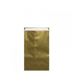 Gold gift bag kraft - Lot of 10