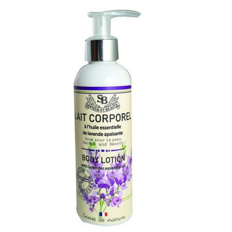 Gel douche 200ml à l'huile essentielle de lavande3034