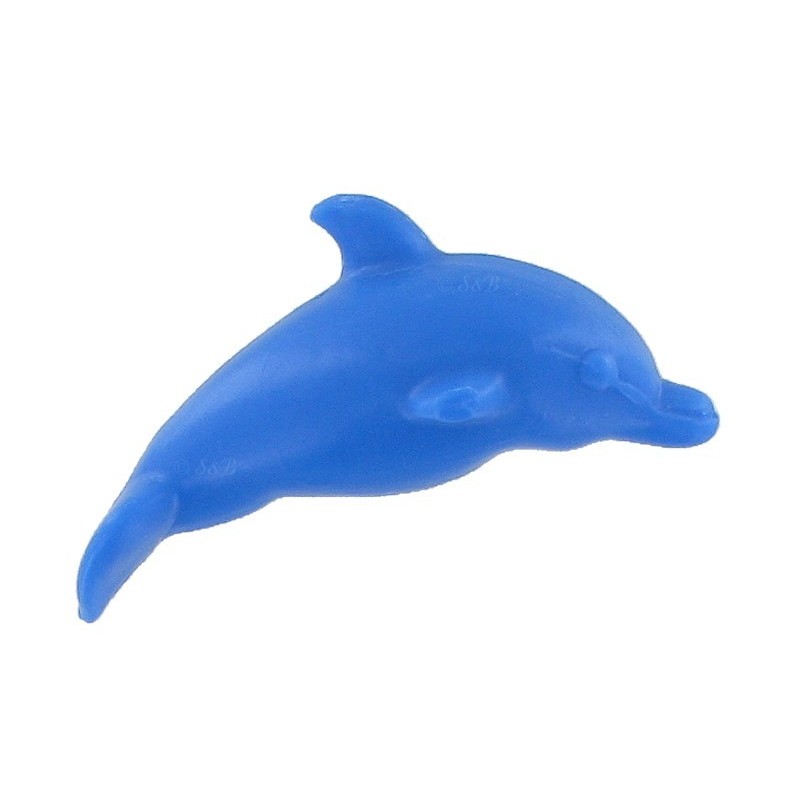 Savon sujet dauphin bleu