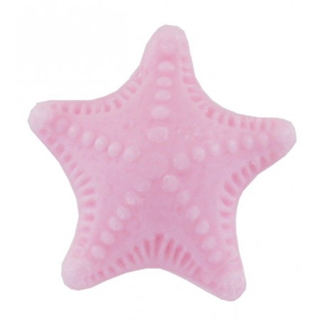 Savon sujet etoile rose