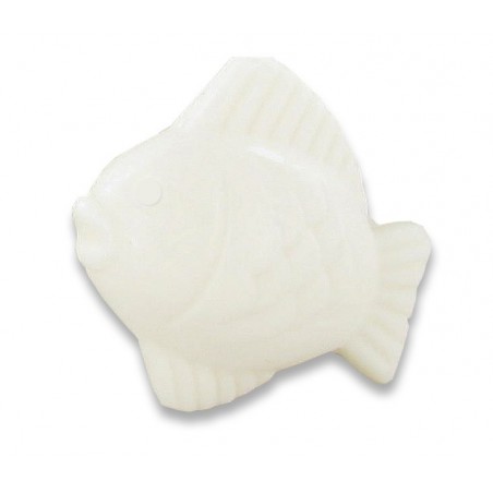 Savon sujet poisson lune blanc