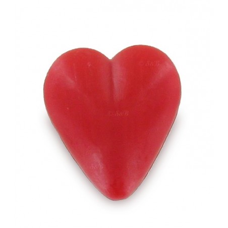 Savon sujet coeur rouge