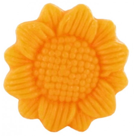 Savon sujet tournesol orange