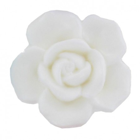 Savon sujet rose blanche 