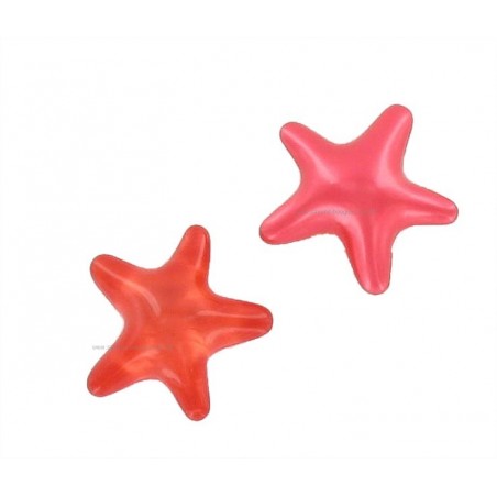 Perle de bain étoile rouge mûre