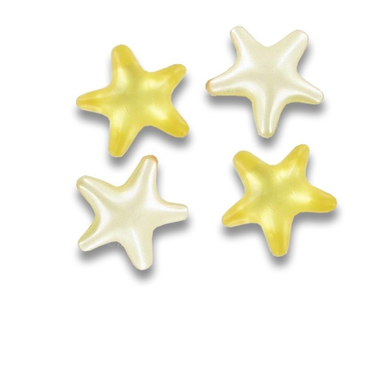 Perle de bain étoile blanche ananas