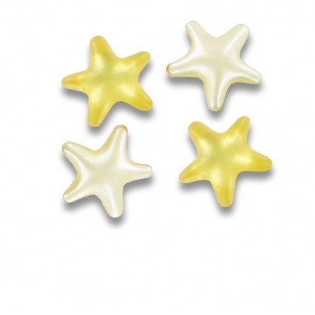 Perle de bain étoile blanche ananas