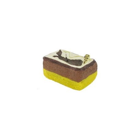 Bougie gâteau poire amandine