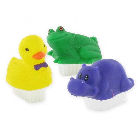 Animaux aquatiques: 3 brosses à ongles