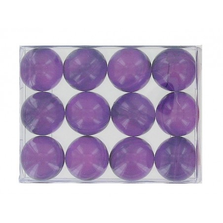 Lavande translucide - 12 perles de bain